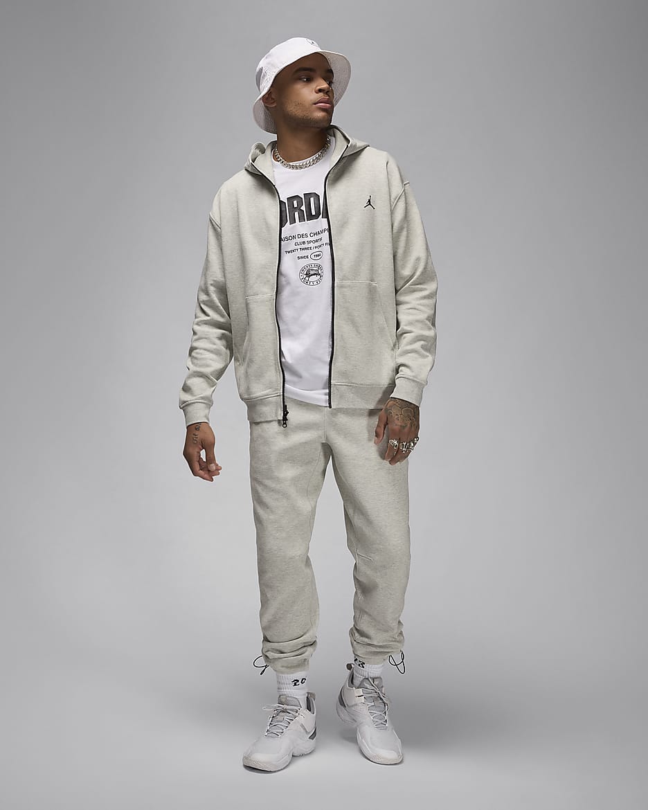 Jordan Sport Hoop Fleece Men s Dri FIT Full Zip Hoodie. Nike CA